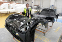 Mayor of Kidderminster admiring our High Quality Gelcoat Finish